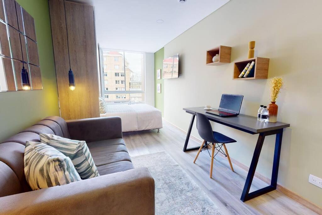 Prime 85 Loft Zona T Apartment Bogota Bagian luar foto